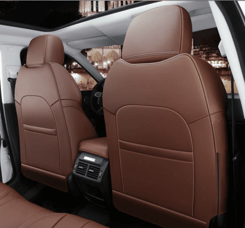 Superior Leather Luxury Car Seat Cover for Skoda Slavia - Image 2