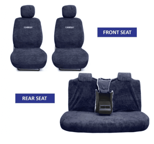 Cotton Car Seat Cover For Skoda Slavia - Image 2