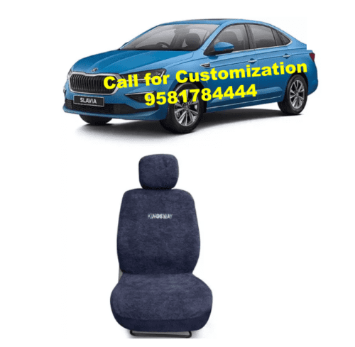 Cotton Car Seat Cover For Skoda Slavia