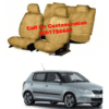 Cotton Car Seat Cover For Skoda Fabia Gold Color