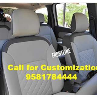PU Leather Car Seat Cover Compatible with Skoda Fabia