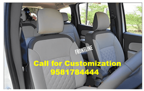 PU Leather Car Seat Cover Compatible with Skoda Fabia