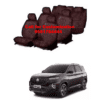 Cotton Car Seat Cover For MG Hector brown color