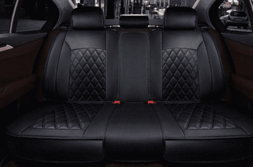 Leather Luxury Car Seat Cover Compatible with MG Hector - Image 2