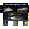 Maruti Alto K10 Car H4 Headlight White LED Bulb 72W - Image 3