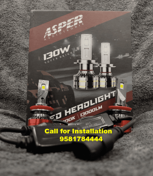 MG Hector Car Asper H4 130Watt LED Headlight 13000LM
