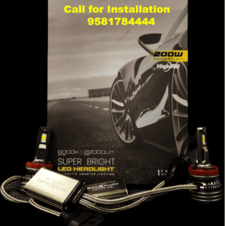 Chevrolet Taigun Car MaxxAudio H4 200Watt LED Headlight Bulb