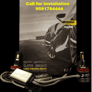 MG Hector Car MaxxAudio H4 200Watt LED Headlight 2200LM