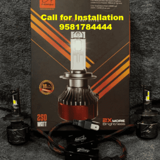 Autovogue H4 250Watt LED Headlight 24000LM for MG Hector Car